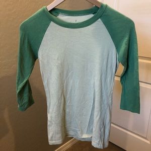 Forever 21 Tops - Green Baseball Tee Forever 21 Tops - Green Baseball Tee